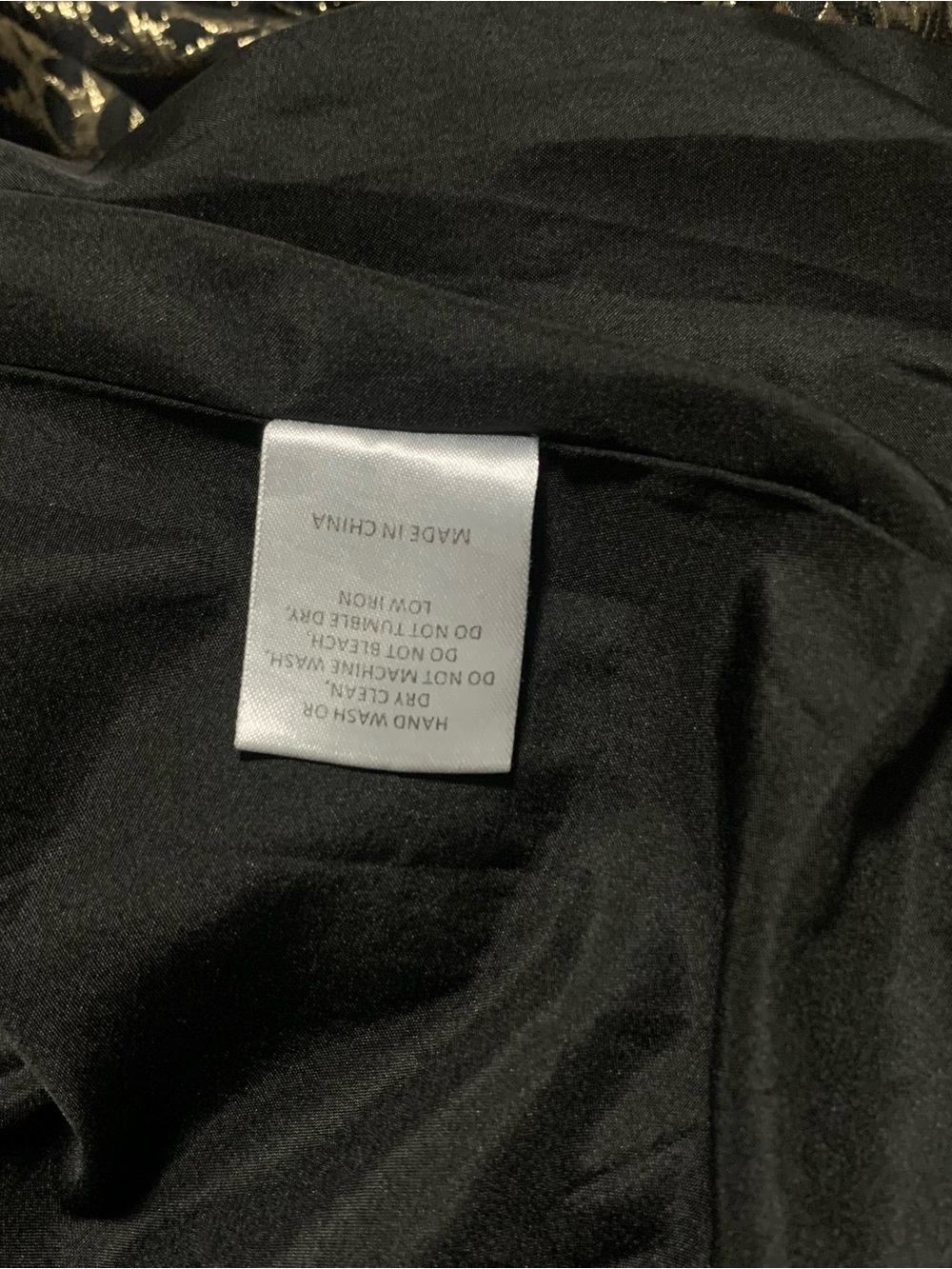 Hutch Black Rosario Gown Size 8 - Picture 7 of 8